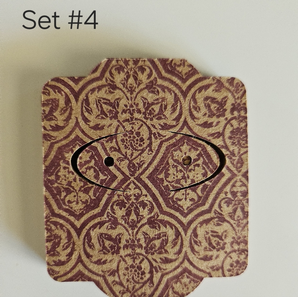 Pack of 20 Decorative Earring Cards - Picture 4 of 11